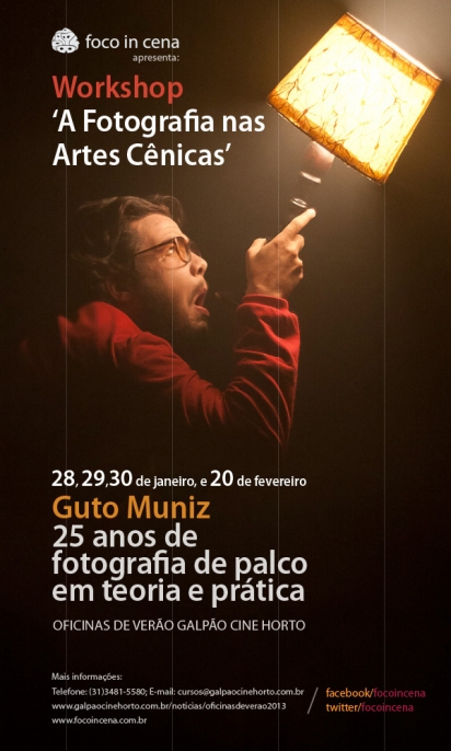 Workshop  "A Fotografia nas Artes Cênicas"